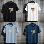 Tシャツ半袖メンズ夏�