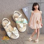 サンダル キッズ 女の子 ビーチサンダル カジュアルサンダル ジュニア 子ども キッズシューズ 子供靴 夏 プール 海 姫系 女児 可愛い お出かけ 発表会 通園 通学