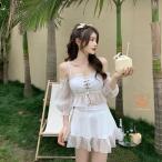  новый продукт! Rush Guard бикини купальный костюм женский body type покрытие раздельный верх и низ в комплекте 3 пункт Корея морская вода . ультрафиолетовые лучи меры uv cut горячие источники мама купальный костюм 20