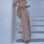 ジャンプスーツ レディース パンツ オー