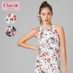 チャコット ヨガウェア トップス ホリデーローズブラトップ 256200-1221-54 2025AW 秋 冬 コラボ カップ付き ノースリーブ スポーツウエア 吸水速乾 送料無料