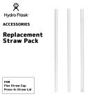 ショッピングストロー 正規品 ハイドロフラスク リプレイスメント ストローパック 8901660128232 HydroFlask Replacement Straw Pack フレックス ストロ− 交換用 送料別
