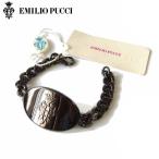 EMILIO PUCCI エミリオ プッチ エンブレム（紋章） メタルブレスレット 97AD39 97907 995 Mサイズ【新品】