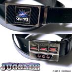 ジャグラー JUGGLER ベルト パチスロ 黒 メンズ  ゴルフ プレゼント 父の日