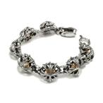 Yahoo! Yahoo!ショッピング(ヤフー ショッピング)シルバーアクセサリー シルバー925 スターリングシルバー ブレスレット シャンパンCZ 全長22.5cm