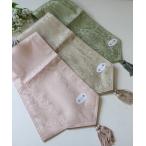 撥水テーブルランナー ダマスクローズ （スリム18×180) 薔薇　テーブルランナー テーブルセンター ジャガー 姫系 ネコポス便OK