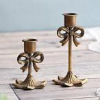 リボン キャンドルスタンド ２個セ�