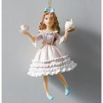 クリスマスオーナメント 可愛い 不思議の国のアリス アリス ワンダーランド オーナメント ツリーオーナメント クリスマス アンティーク風 ロココ調 店舗装飾 ク