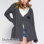 ロングカーデ ロングカーディガン ビッグシルエット カットソー シンプルカーディガン Vネック モモンガ ドルマン コーディガン 黒 白 レディース