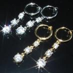 イヤリング レディース ノンホールピアス 痛くない フープ