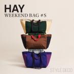 ヘイ HAY WEEKEND BAG #S トートバッグ メンズ レディース バッグ エコバッグ コットン ロゴ 肩掛け 大きめ 大容量 お出かけ 折りたたみ おしゃれ