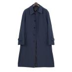 T-JACKET/ Италия производства водоотталкивающая отделка стрейч темно-синий длинный пальто с отложным воротником 