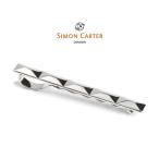 サイモンカーター　ネクタイピン　Chunky Facet ： スライド　（ タイピン ・ タイバー ）　 ♪