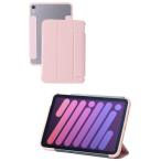 エレコム iPad mini7(A17 Pro 2024年) mini6 第6世代 ケース 2アングルスタンド 軽量 オートスリープ/オートウェ