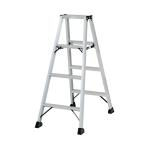 pika(PiCa)pikako-po Ray shon стремянка 4 уровень 4 сяку рейс легкий BEN-KEI промышленные круги самый легкий Class высокая прочность площадка aluminium серебряный LM-1