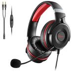 エレコム ゲーミングヘッドセット 有線 両耳オーバーヘッド 2m 上級モデル ブラック HS-G60BK