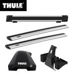 THULE( Thule ) Prius α специальный основной держатель ( foot 7205+ Wing балка край 7215/7214+ комплект 5129)+ багажник для лыж snow упаковка 7326 ZVW40W/41W