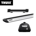 THULE( Thule ) XV специальный основной держатель ( foot 710410+ Wing балка EVO7113)+ багажник для лыж snow упаковка 7324 с продольными направляющими на крыше .H29/5~ GT#