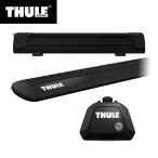 THULE( Thule ) XV специальный основной держатель ( foot 710410+ Wing балка EVO7113B)+ багажник для лыж snow упаковка ek stain da-7325B с продольными направляющими на крыше .GT#