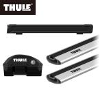 THULE Thule XV GT серия ( с продольными направляющими на крыше .) основной держатель &amp; багажник для лыж комплект foot 7204+ Wing балка край 7213× 2 шт + snow упаковка 7326B