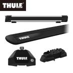THULE Thule Caro - лакросс ( Direct продольные направляющие на крыше ) основной держатель &amp; багажник для лыж foot 7107+ Wing балка EVO7112B+ комплект 7101+ snow упаковка 7326