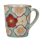 日本の伝統工芸品マグカップ梅紋