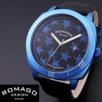 腕時計 メンズ レディース ブランド 1年保証 正規 ROMAGO(ロマゴ) Superleggeraマットカラーアルミ ビッグフェイス腕時計 BOX 保証書付き