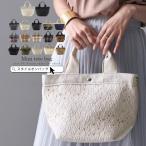 トートバッグ   ミニバッグ エコレザー レース カモフラージュ デニム レディース オールシーズン 舟形 可愛い ファー もこもこ サブバッグ セール