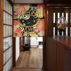 ショッピングのれん のれん　暖簾　間仕切り　目隠し　サンリオ　sanrio　ハローキティ　友禅風　85×丈90cm　日本製