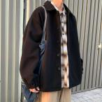  мужской пальто бушлат Mod's Coat Short весна осень-зима over пальто чёрный ходить на работу посещение школы жакет верхняя одежда мужчина . внешний 