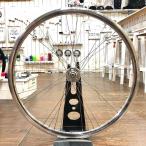 FUN 700C Narrow ホイール LAX ※フロントホイール単品 ポリッシュシルバー 完組みホイール ピスト ピストバイク ピストホイール