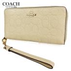 ショッピングコーチ 財布 COACH コーチ レディース 財布 長財布 ロング ジップ ウォレット シグネチャー レザー CCL35 オート アウトレット 人気 新作 新品