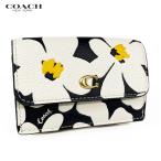 COACH コーチ 財布 三つ折り財布 エッセンシャル ミニ ォレット フローラル プリント CS124 花柄 レディース セール 新品