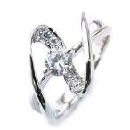 エンゲージリング ダイヤモンド ダイヤ プラチナ リング 婚約指輪 オーダー