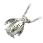 Yahoo! Yahoo!ショッピング(ヤフー ショッピング)ネックレス レディース 天然石 ネックレス ペリドット 8月 誕生石 ペンギン シルバー プレゼント オーダー