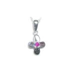 Yahoo! Yahoo!ショッピング(ヤフー ショッピング)ルビー 7月誕生石 ルビーペンダント ネックレス フラワー オーダー