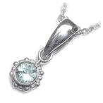 Yahoo! Yahoo!ショッピング(ヤフー ショッピング)ネックレス レディース 天然石 3月誕生石アクアマリンペンダント ネックレス プレゼント オーダー