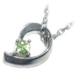 Yahoo! Yahoo!ショッピング(ヤフー ショッピング)8月誕生石ペリドットペンダント ネックレス リボン オーダー