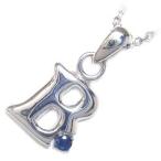 Yahoo! Yahoo!ショッピング(ヤフー ショッピング)ネックレス レディース 天然石 サファイア ネックレス イニシャル B イニシャル 9月誕生石 ネックレス CanCam掲載 オーダー