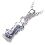 Yahoo! Yahoo!ショッピング(ヤフー ショッピング)ネックレス レディース 天然石 イニシャル I イニシャル 12月誕生石タンザナイトペンダント ネックレス CanCam掲載 オーダー