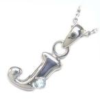 Yahoo! Yahoo!ショッピング(ヤフー ショッピング)ネックレス レディース 天然石 イニシャル J イニシャル 3月誕生石アクアマリンペンダント ネックレス CanCam掲載 オーダー