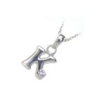Yahoo! Yahoo!ショッピング(ヤフー ショッピング)ネックレス レディース 天然石 イニシャル K イニシャル 12月誕生石タンザナイトペンダント ネックレス CanCam掲載 オーダー