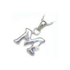 Yahoo! Yahoo!ショッピング(ヤフー ショッピング)ネックレス レディース 天然石 イニシャル M イニシャル 6月誕生石ムーンストーンペンダント ネックレス CanCam掲載 オーダー