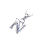 Yahoo! Yahoo!ショッピング(ヤフー ショッピング)ネックレス レディース 天然石 イニシャル N イニシャル 3月誕生石アクアマリンペンダント ネックレス CanCam掲載 オーダー