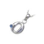 Yahoo! Yahoo!ショッピング(ヤフー ショッピング)ネックレス レディース 天然石 サファイア ネックレス イニシャル O イニシャル 9月誕生石 ネックレス CanCam掲載 オーダー