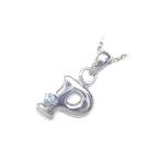 Yahoo! Yahoo!ショッピング(ヤフー ショッピング)ネックレス レディース 天然石 イニシャル P イニシャル 3月誕生石アクアマリンペンダント ネックレス CanCam掲載 オーダー