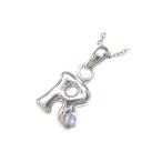 Yahoo! Yahoo!ショッピング(ヤフー ショッピング)ネックレス レディース 天然石 イニシャル R イニシャル 12月誕生石タンザナイトペンダント ネックレス CanCam掲載 オーダー
