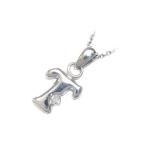 Yahoo! Yahoo!ショッピング(ヤフー ショッピング)ネックレス レディース 天然石 イニシャル T イニシャル 4月誕生石 ダイヤモンド ペンダント ネックレス CanCam掲載 オーダー