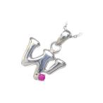 Yahoo! Yahoo!ショッピング(ヤフー ショッピング)ネックレス レディース 天然石 イニシャル W イニシャル 7月誕生石ルビーペンダント ネックレス CanCam掲載 オーダー