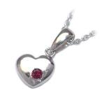 Yahoo! Yahoo!ショッピング(ヤフー ショッピング)ネックレス レディース 天然石 1月誕生石 ガーネット ペンダント シルバー ハート プレゼント オーダー